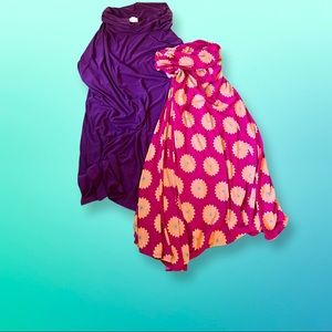 2 lularoe long skirts